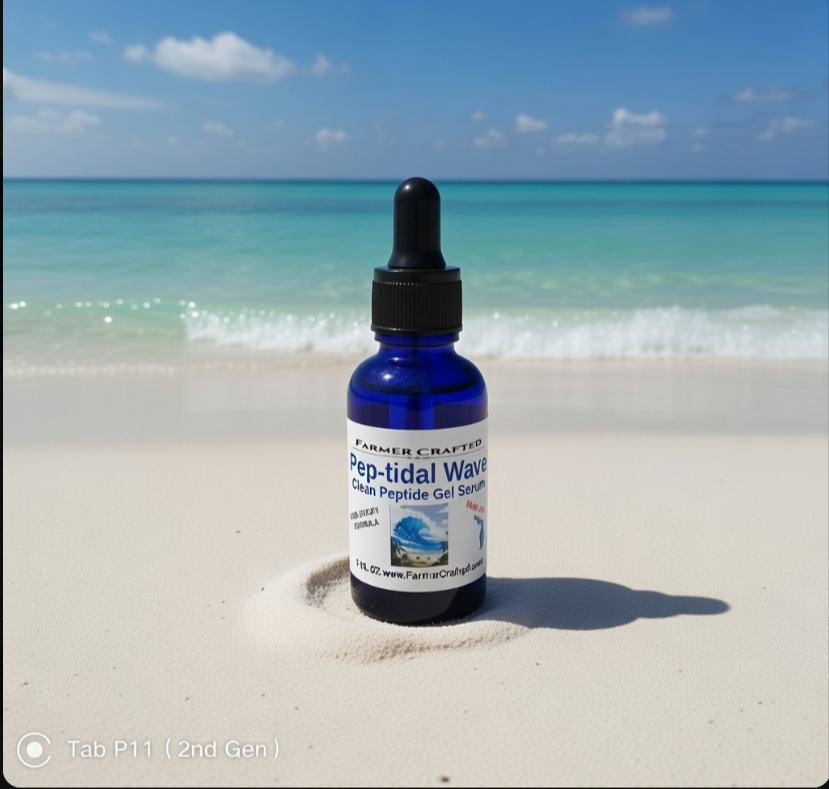 Pep-tidal Wave Clean dual Peptide Gel Serum