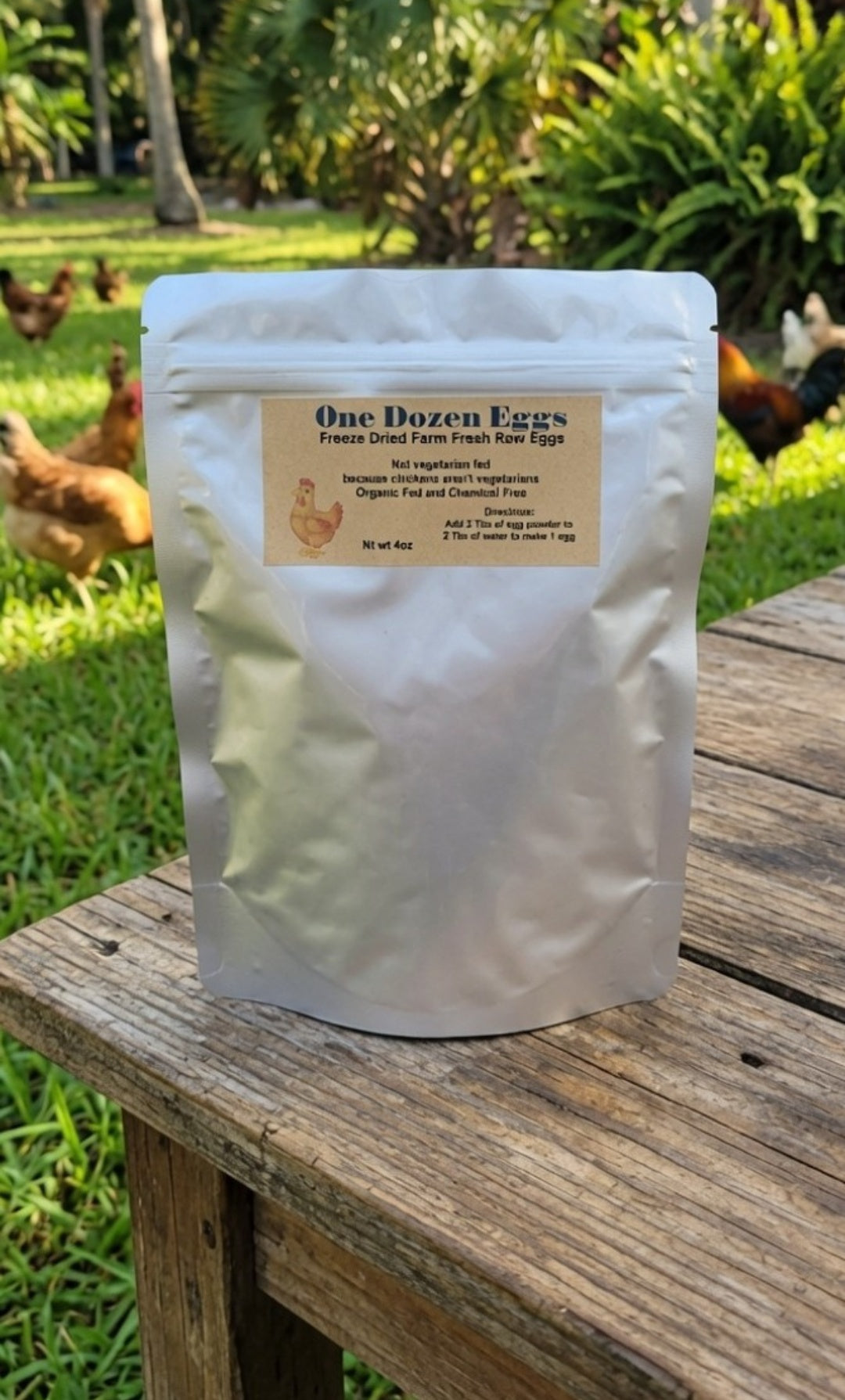 1 Dozen Freeze Dried Raw Eggs