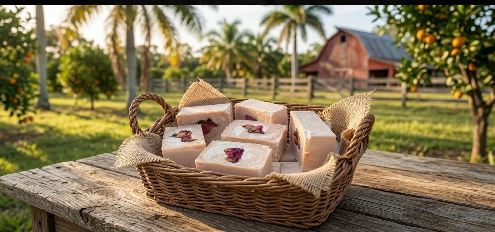 Rustic Rose Botanical Soap