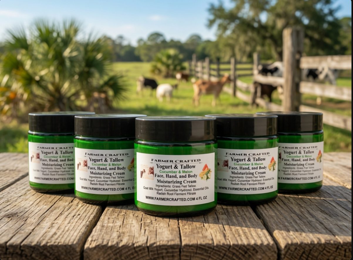 Yogurt & Tallow Face, Hand, and Body Moisturizing Cream