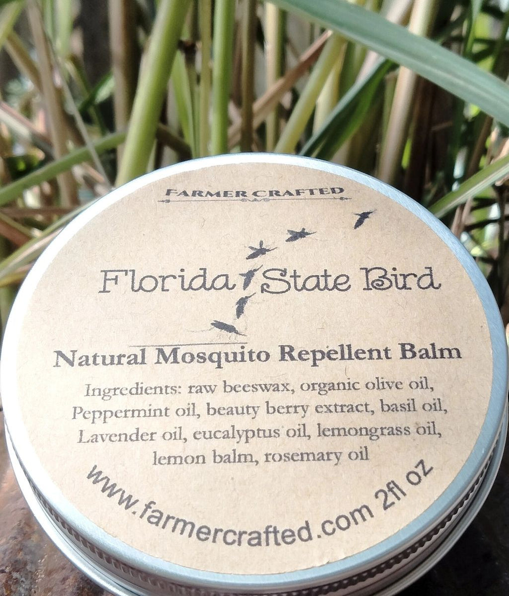 Natural Mosquito Repellent Balm "Florida State Bird"