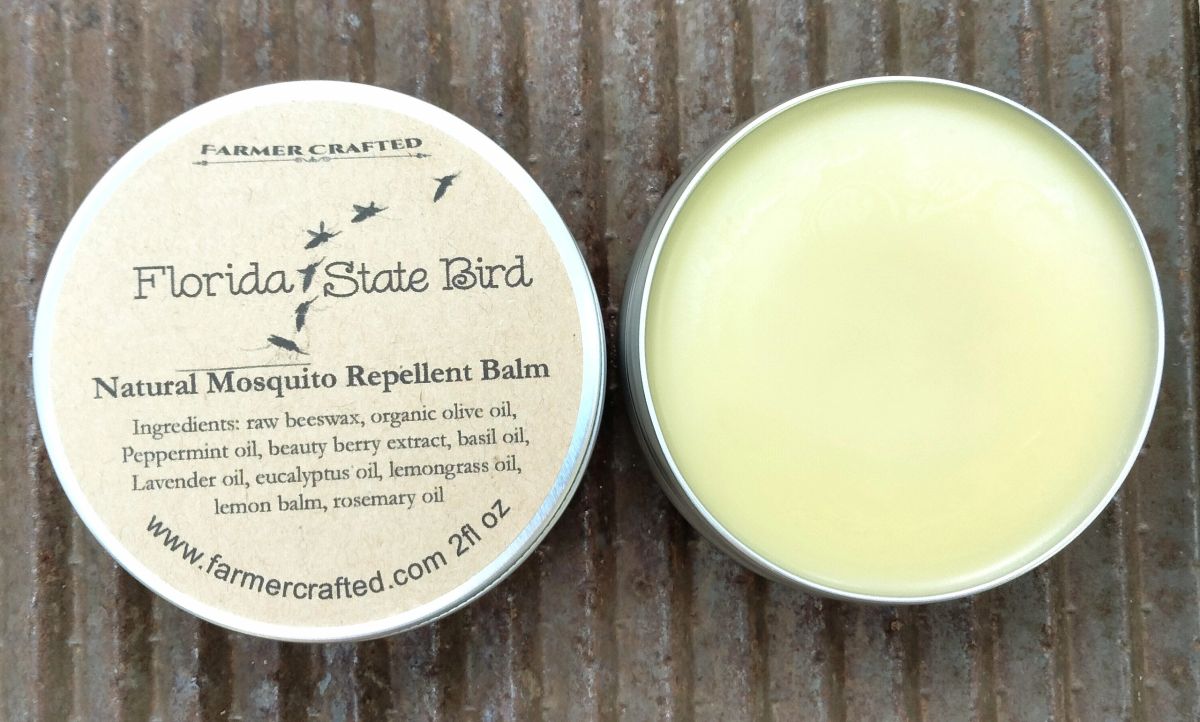 Natural Mosquito Repellent Balm "Florida State Bird"