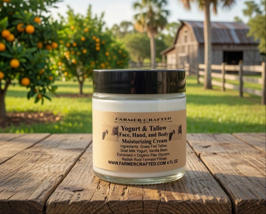 Yogurt & Tallow Face, Hand, and Body Moisturizing Cream